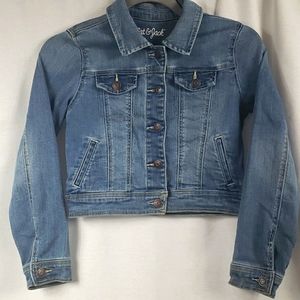 Cat and Jack Girls Jean Jacket Sz M(8-10)